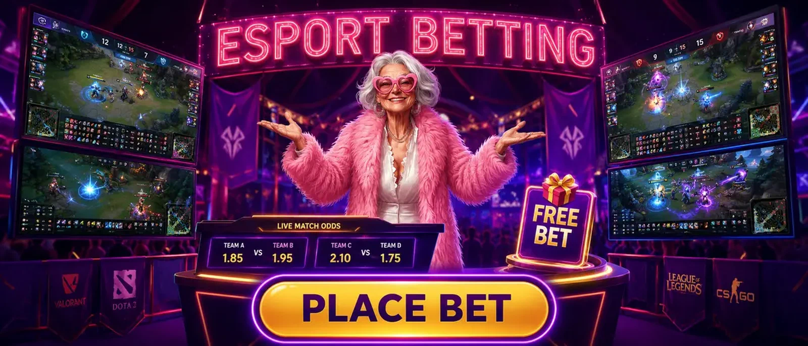 Spingranny Casino Esport-Wetten