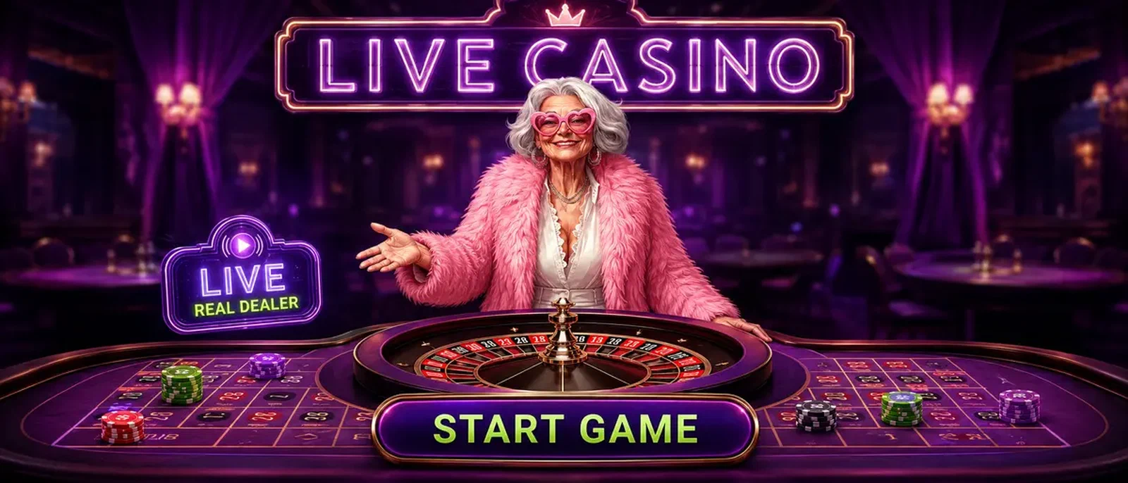 Spingranny Live Casino